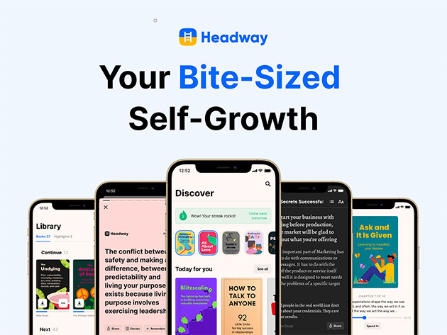 Headway Premium: Lifetime Subscription for $69!